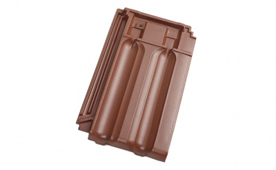 Керамическая черепица рядовая Koramic Mondo 11 Copper Brown Engobe