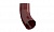Колено трубы LINDAB BK сталь, темно-красный, 45 град., D 100 мм