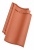 Керамическая черепица рядовая Koramic Cavus 14 (E88) Natural Red