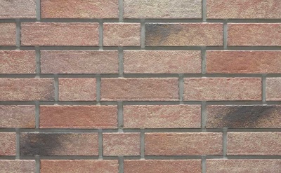 Клинкерная фасадная плитка Stroher Zeitlos 357 backstein рельефная, 400*35*14 мм