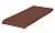 Клинкерный подоконник KING KLINKER коричневый (03), 200*120*15 мм