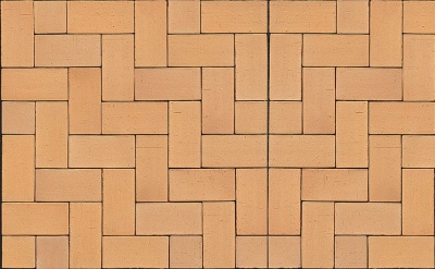 Тротуарная клинкерная брусчатка Muhr №02 Gelb-bunt, 200*100*40 мм