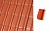 Керамическая черепица рядовая Roben FLANDERNplus красный ангоб