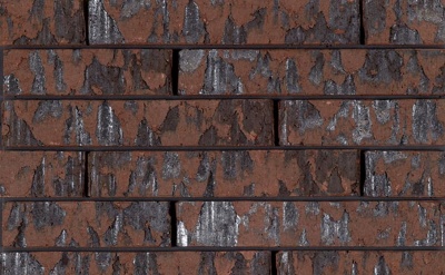 Кирпич облицовочный ручной формовки Terca Marono Bruin Extra E1 (Marono Brown Engobed), 288*88*48 мм