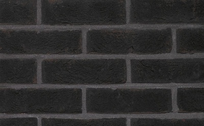 Кирпич облицовочный ручной формовки Terca Ombra (65mm Forum Charcoal), 215*102*65 мм