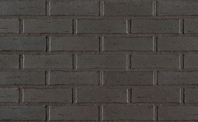 Кирпич клинкерный полнотелый Roben Aarhus anthrazit гладкий, 240*115*52 мм