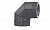Отвод SCHIEDEL PERMETER 50 T450 NI 90 град. черный, D 130/230 мм