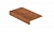 Клинкерная ступень прямоугольная Stroeher Keraplatte Roccia 841 rosso, 240x175х52x10 мм
