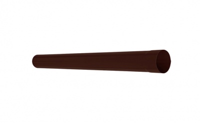Труба водосточная AQUASYSTEM PURALL MATT коричневый RAL 8017, D 100 мм, L 3 м