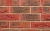 Кирпич облицовочный ручной формовки Terca Sussex Red (65mm Sussex Red HV EF), 215*100*65 мм