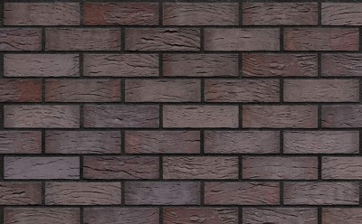 Клинкерная фасадная плитка KING KLINKER Old Castle Silver rose (HF46) под старину NF14, 240*71*14 мм