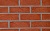 Кирпич облицовочный ручной формовки Terca Haywood Red, 214*45-50*65 мм