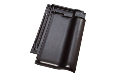 Керамическая черепица рядовая Koramic Alegra 10 Noble Anthracite