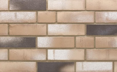 Клинкерная фасадная плитка Stroeher Kontur WS 491 erdgrau рельефная, 240*71*12 мм