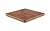 Клинкерная угловая ступень Interbau Nature Art Cognac braun, 320*320*9,5 мм