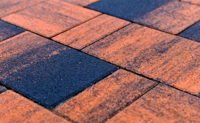 Плитка тротуарная BRAER Старый город Ландхаус Color Mix тип 5 "Техас", 80/160/240*160 мм