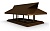Колпак К-2 ( универсальный) AQUASYSTEM, цинк-титан( б/фартука, ширина трубы >0,85м)