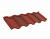 Композитная черепица LUXARD Roman гранат, 1330*430 мм