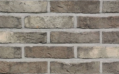 Кирпич облицовочный ручной формовки Terca Pastorale Gesmoord (Cirencester Grey Multi), 215*102*65 мм