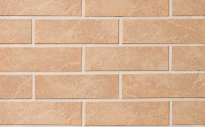 Клинкерная фасадная плитка Stroher Keravette Shine 805 sandos рельефная NF8, 240*71*8 мм