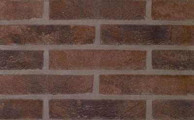 Кирпич облицовочный ручной формовки Terca Bruin-Zwart (ILUZO PAGUS BRUIN-ZWART), 238*88*48 мм