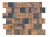 Плитка тротуарная BRAER Старый город Ландхаус Color Mix тип 5 "Техас", 80/160/240*160 мм