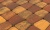 Плитка тротуарная BRAER Классико круговая Color Mix тип 3, 73*110*115*60 мм