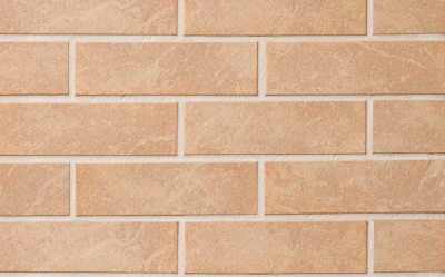 Клинкерная фасадная плитка Stroeher Roccia 835 sandos гладкая NF10, 240*115*10 мм