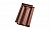 Керамическая черепица рядовая Koramic Standart Brown Engobe