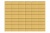 Плитка тротуарная BRAER Прямоугольник песочный, 200*100*60 мм