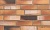 Клинкерная фасадная плитка Stroeher Kontur WS 492 orange-bunt рельефная, 240*71*12 мм