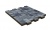 Плитка тротуарная BRAER Старый город Ландхаус Color Mix тип 8 "Вечер", 80/160/240*160 мм