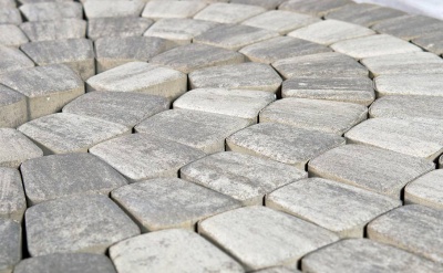 Плитка тротуарная BRAER Классико круговая Color Mix тип 7, 73*110*115*60 мм
