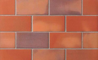 Клинкерная фасадная плитка Stroher Terra 316 patrizierrot ofenbunt гладкая NF10, 240*115*10 мм