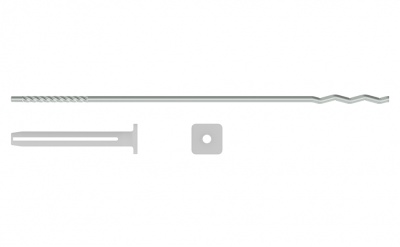 Металлическая гибкая связь TERMOCLIP МГС 2 MT E, 4*185 мм