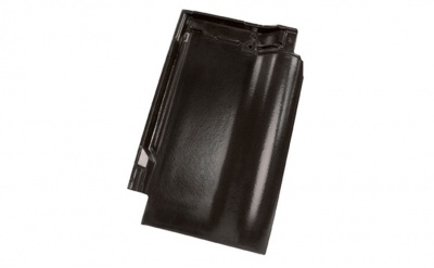Керамическая черепица рядовая Koramic Alegra 12 Noble Black