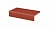 Клинкерная ступень прямоугольная Euramic Classic E361 naturrot, 240х115х52х10 мм