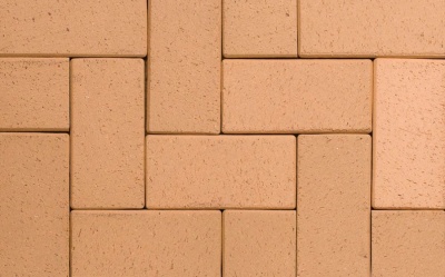 Тротуарная клинкерная брусчатка ABC Lederfarben-nuanciert, 200х100х52 мм