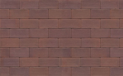Тротуарная клинкерная брусчатка Muhr №04 Rotbraun-bunt, 200*100*65 мм
