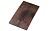 Керамическая черепица рядовая (бобровый хвост) Koramic Patrimony Handcrafted Plain Tile 16x27 Vineyard Black Antique