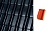Керамическая черепица рядовая Roben FLANDERNplus черный матовая глазурь