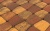 Плитка тротуарная BRAER Классико круговая Color Mix тип 3, 73*110*115*60 мм
