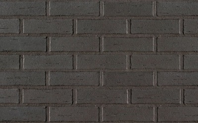 Кирпич клинкерный полнотелый Roben Aarhus anthrazit гладкий, 240*115*52 мм