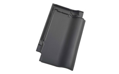 Керамическая черепица рядовая Koramic Alegra 12 Anthracite Engobe