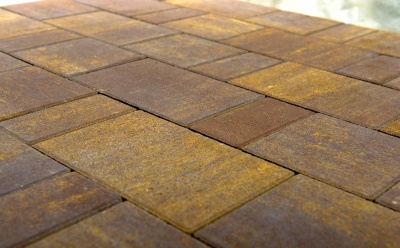 Плитка тротуарная BRAER Старый город Ландхаус Color Mix тип 18 Мускат, 80/160/240*160 мм