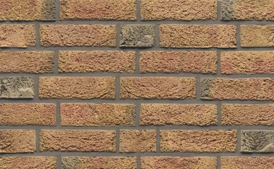 Кирпич ручной формовки Muhr Nr 4, Gelbbroze-bunt geflammt, 210*100*65 мм