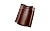 Керамическая черепица рядовая Koramic VHV Brown Glazed