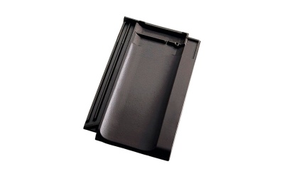 Керамическая черепица рядовая Koramic Cosmo 11 Anthracite Noble Engobe