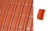 Керамическая черепица рядовая Roben FLANDERNplus красный ангоб