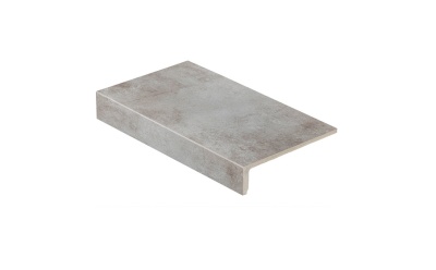 Клинкерная ступень прямоугольная Stroeher Keraplatte Aera T 705 beton, 294*175*52*10 мм